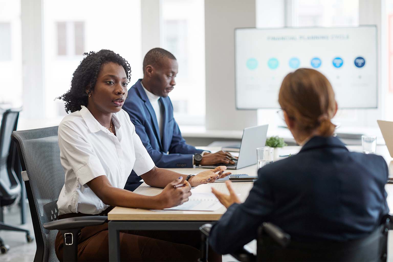 Communication clients et animations de réunions